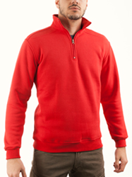 Duks polu zip Red